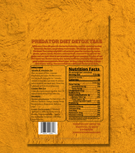 Load image into Gallery viewer, Turmeric Detox Tea  - Predator Detox Tea - Nutritional Facts