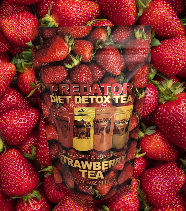 Strawberry Detox Tea  - Predator Detox Tea